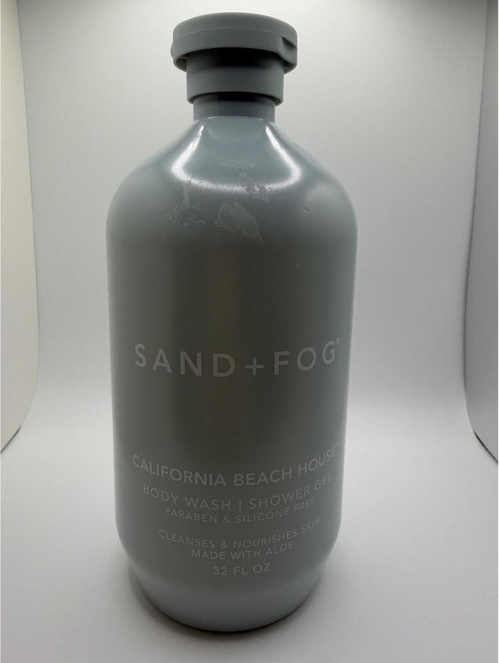 Sand + Fog California Beach House Nourishing Body Wash with Aloe Vera 32 fl oz